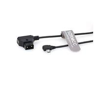 SZRMCC Tilta Nucleus Nano Follow Focus Câble d'alimentation micro USB à angle droit vers D-Tap mâle 2 broches