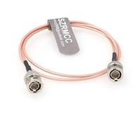 SZRMCC Vidéo Câble Coaxial BNC Mâle vers BNC Mâle HD SDI 3G RG179 75 ohm pour Caméras Arri Red Blackmagic Atomos SmallHD Monitor (2m)