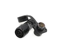 SZRMCC WEIPU SA12 Connecteur étanche 5 broches 12 mm Push Pull Connecteur de fil d'aviation Prise mâle femelle pour automobile industrielle électrique (5 broches 5 A)