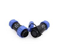 SZRMCC WEIPU SP21 Connecteur D'aviation Prise de Courant Imperméable 2/3/4/5/7/9/12Pin en Ligne Montage sur Panneau Câble Connecteur (9 Pin 5 A)