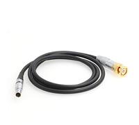 SZRMCC ZAXCOM BNC vers 0B 5 broches SMPTE code de temps pour appareils audio ARRI Alexa Mini/XT 664 633 (câble droit 5 broches)