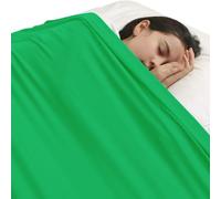 SZSMART Couverture de compression sensorielle pour enfants en Lycra élasthanne, respirante pour soulager le stress et l'anxiété - Vert - 69 x 132 cm