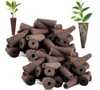 SZSMW 100 Hydroponie - Kits Et SystèMes pour Cultures Hydroponiques - éPonges de Culture de Rechange - Convient pour Cultiver Divers Types de Bourgeons, Le Basilic, La Menthe Et d'autres Plantes