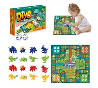 SZSMW Jeu Dinosaure - Jeux Dinosaures - Jeu SociéTé Dinosaure - IdéAl pour Les Enfants, Les Adultes Et Les Familles pour AméLiorer Leurs CompéTences StratéGiques Et Leur PenséE Logique