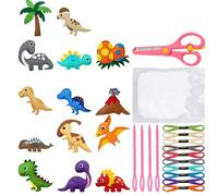 SZSMW Kit Couture Enfant - Kit de Couture Enfant - Kit D'Artisanat D'Animaux - Convient à Ceux Qui Aiment Coudre Et Collecter des DéCorations En Feutre Et Qui Est Le Premier Choix Pour Les Cadeaux