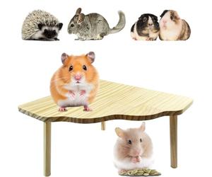 SZSMW Plateformes - Jouet d'escalade - Support pour Hamster - Convient pour Les Hamsters, Les Lapins, Les Chinchillas, Les Cobayes Et Les Bons Jouets Qui Peuvent Favoriser l'exercice (22 Cm * 13 Cm)