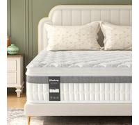 SZsuilong Matelas 120x200, Épaisseur 28 cm Fermeté Moyenne Matelas Hybride avec Memoire de Forme et Ressorts Ensachés Indépendants, Haute Densité 7 Zones Respirant Durable, CertiPUR-US et Oeko-Tex