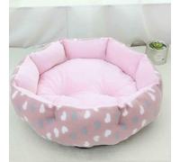 SZSXYBZ Coussin confortable à motifs pour animal domestique avec dos antidérapant, respirant et pratique, rembourrage en coton PP (style D, 50 x 47 cm)