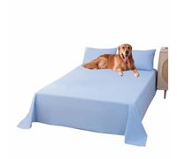 SZSXYBZ Couverture de protection lavable pour canapé et chat avec revêtement imperméable pour animaux domestiques (bleu ciel, 230 x 250 cm)