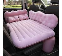 SZSXYBZ Personnalisez ce dont vous avez besoin : lit gonflable de voiture pour Ford Ranger 2015-2023, matelas pneumatique, siège arrière pliable pour camping (F-rose)