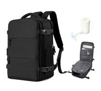 SZSYCN Sac a Dos voyage cabine avion sous vide 40×30×20 Ryanair Wizzair Femme Bagage Cabine 40x20x25 pour Ryanair Bagage à Main 45×36×20 Easyjet avec pompe Sac pour Ordinateur Portable 14 Pouces Homme