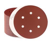 Sztaoip 100 Pièces Disque Poncage 150mm, 6 Trous Disque Abrasif Grain 600 pour Poncer Polir Dérouiller pour Ponceuse Excentrique