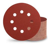 Sztaoip 100 Pièces Disques Abrasifs 125 mm Grain 240 Disques de Ponçage Papier Abrasifs 8 Trous pour Ponceuse Excentrique