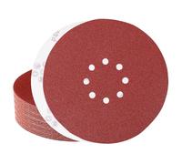 Sztaoip Disques Abrasif 225 mm 8 Trous 30 Pièces Grain 40 | Disque a Poncer 225mm pour Ponceuse Girafe et Ponceuse Murale et Ponceuse Plâtre Téléscopique