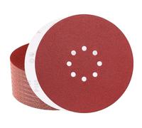 Sztaoip Disques Abrasif 225 mm 8 Trous 50 Pièces Grain 100