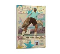 SZTIANCAI Tyler The Creator Poster d'album Call Me If You Get Lost - Décoration murale - Esthétique - Art déco - 20 x 30 cm - Style cadre