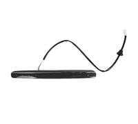 SZTMYVUW Compatible Avec Fiat 500 Cabriolet 2009 2010 2011-2019 Feu Stop De Voiture Haut 3ème Supplémentaire Monté 68140780AA Accessoires de voiture(Black)