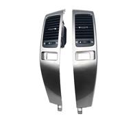 SZTMYVUW Grille d'aération Compatible avec Toyota pour Land pour Cruiser pour Prado 120 FJ120 2003-2007 2008 2009 Voiture A/C Climatiseur Sortie Cadre Évents Plaque Panneau Accessoire(Gray Outlet)