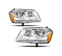 SZTMYVUW phare Feux avant Compatible Avec Dodge Pour Avenger Sedan 2008 2009 2010 2011 2012 2013 2014, Ensemble De Phares De Voiture DRL, Clignotant De Conduite