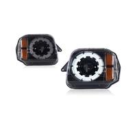 SZTMYVUW phare Feux avant Compatible Avec Suzuki Pour Jimny JA33V JB23W JB33 JB43 1998-2015 Phares Voiture DRL Clignotant Lampe Avant Ensemble D'éclairage Automatique 9216790 9216708