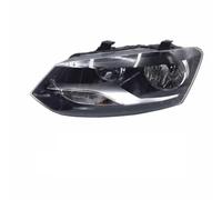 SZTMYVUW phare Feux avant Compatible Avec VW Pour Polo 2012 2013 2014 2015 2016 2017 Ensemble De Phares Halogènes De Voiture Feux Circulation Diurnes Clignotants Lampe De Conduite(2012-2013 left)