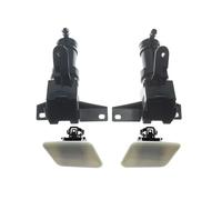 SZTMYVUW Pulvérisateur de phares Compatible Avec Civic 5D 2006 2007 2008 2009 2010 2011 Buse De Lavage De Phare Avant De Voiture Et Capuchon De Protection 39156-65J01(SET)