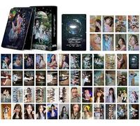 SZTVECFW 55Pcs Nmixx Photocards Nmixx A Midsummer Nmixx's Dream Novel Album Card Nmixx Mini Photocards Poster Mini Cards Collection For Fans Gift