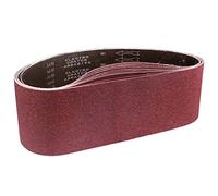 SZTVECFW Bande Abrasive, Jeu de Bandes abrasives (3 de Chaque Grain 80/120/150/240/400) for Ponceuse à Bande, for Le meulage, l'affûtage et Le dérouillage (15 pièces)(150 X 1220 mm)