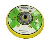 SZTVECFW Sanding Polishing Disc, Car Paint Tray, 6 inch, Yellow Sandpaper, 6 Holes