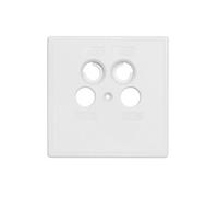 SZU 2-03 plaque murale cache pour prise BSD 961-xx blanc