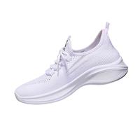 szvbofueck Baskets pour femme - Chaussures de sport d'été en maille respirante - Couleur unie - Légères - Slip On - Chaussures de jogging - Chaussures de course à pied - Chaussures de marche avec