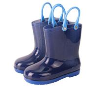 szvbofueck Chaussettes de pluie pour enfants, bottes en caoutchouc comme couvre-chaussures, imperméables, antidérapantes, chaussures d'éveil pour tout-petits, parfaites pour la boue et les prairies