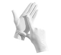 szvbofueck Gants de mariée blancs Gants de protection solaire Ice Outdoor Pêche Gants d'équitation Costume Femme Halloween (Blanc, Taille unique)