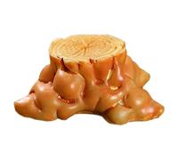 szvbofueck Garden Tree Stump Accessoires pour décoration de jardin DIY Panier de rangement en métal (D, taille unique)