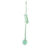 szvbofueck Jouet à bascule pour chat en peluche rayée - Pliable - Suspendu - Avec ventouse - Jouet amusant pour chat - Pour la table - Vert - Taille unique