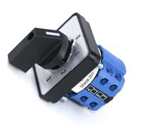 SZW26-20 20A 64x64mm 48x48mm 0-1-2-3 Commutateur à cames de sélection de puissance bipolaire à quatre positions - Commutateur inverseur(03.2 64x64mm)