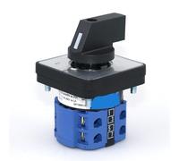 SZW26-20 20A 660V Interrupteur à came manuel - Sélecteur rotatif bipolaire à 3 positions for montage sur panneau (64x64mm et 48x48mm)(02.2 0 1 2 64x64mm)