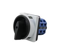 SZW26-25 2GS 64X64mm 8 Screws ON-OFF 25A Power Cut-off Rotary Cam Combination Knob Padlock Circuit Switch