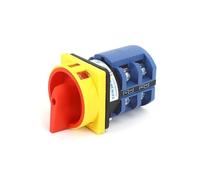 SZW26-63 2GS 64X64mm Panel 2 Phase 63A Changeover Power Cut-off Padlock Combination Knob Master Control Cam Select Switch NWPNLXEA