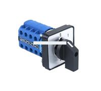 SZW26/LW26-20/0-4.4 16 bornes 0-4. Panneau de commutation d'alimentation à 5 Positions, 64/48mm, 660V, Ui 20A, sélecteur, boutons de came, interrupteur, 1 pièce(0-4.4 64X64mm)