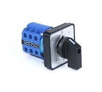 SZW26/LW26-20 0-5 Six Position Three Phase 20A Latching Control Rotary Change Over Cam Switch 64X64 48X48 Mm Panel NWPNLXEA(0-5.3 48X48mm)