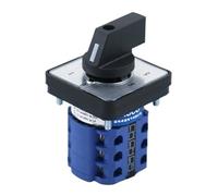 SZW26/LW26-20/0-6.3 Commutateur rotatif à cames de transfert universel triphasé 7 positions 20 A 64 x 64 x 48 mm(0-6.3 48X48mm)