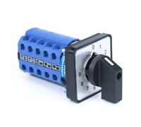 SZW26/LW26-20 0-9 10 Position 5 Phase 20A 660V Control Rotary Changeover Cam Switch 64X64 48X48 mm Panel NWPNLXEA(0-9.5 64X64mm)