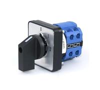 SZW26/LW26-20 20A 660V 0-1-2 Two Pole Three Position 64X64 Mm 48X48 Mm Panel Manual Knob Changeover Cam Switch NWPNLXEA(0-2.2 0 1 2 64X64mm)