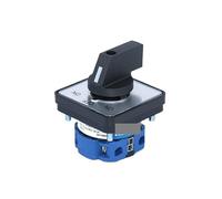 SZW26/LW26-20 20A 660V 1 pôle ON OFF ON Alimentation 3 vitesses Mécanique Sélecteur Commutateur à came