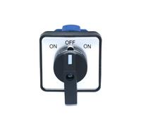 SZW26/LW26-20 20A 660V 1 pôle ON OFF ON D101.1 64X64 48X48 mm sélecteur inverseur commutateur à came rotatif universel(D101.1 ON OFF ON 48)