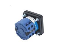 SZW26/LW26-20 20A 660V 2 phases 8 bornes à vis 64x64/48x48 mm Montage sur panneau Bouton sélecteur Came Commutateur rotatif(D202.2 F S R 48X48mm)