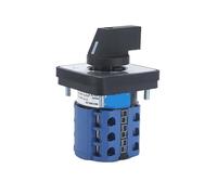 SZW26/LW26-20 20A 660V 64X64 mm 48X48 mm Montage sur panneau 3 pôles 12 vis Bouton de sélection d'alimentation Came Commutateur rotatif(0-5.3 012345 64X64mm)