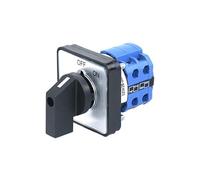SZW26/LW26-20 20A ON OFF 8 Terminals 2 Position Manual Transfer Cam Rotary Switch 64X64mm Panel