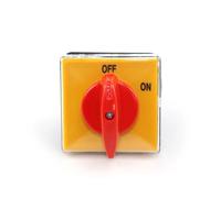 SZW26/LW26-20 C04.2 20A 660V OFF ON 2 Position 8 Screws 64X64 mm Panel Manual Transfer Universal Changeover Cam Switch